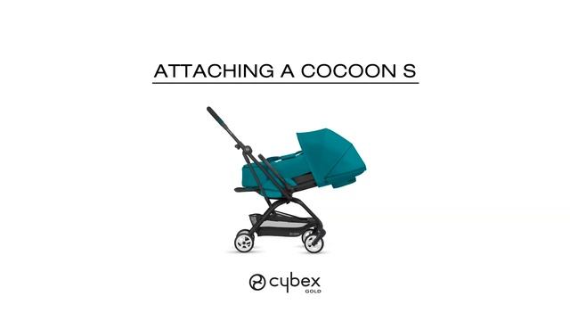 Как прикрепить кокон Cocoon Eezy S Twist 2 и Eezy S Twist+2 CYBEX
