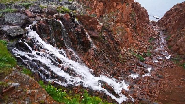 Батарейский водопад. Териберка смотреть онлайн