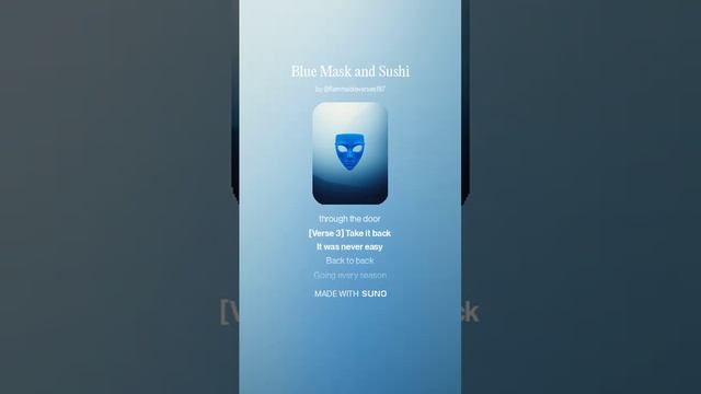 Blue Mask and Sushi 2 смотреть онлайн