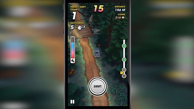 Gameplay "Mega Drift" для iOS (iPhone/iPad) смотреть онлайн