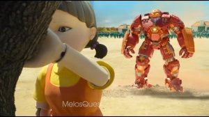 Халкбастер в Игре Кальмара. Hulkbuster in Squid Game