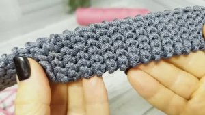 Как связать ремень для сумки. 03 марта 2025 г.