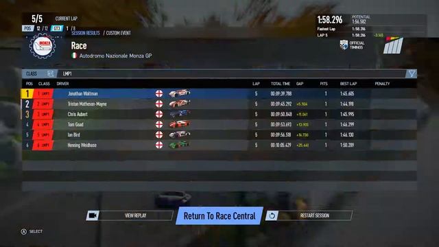PCars2 - Monza - GTD Multiclass Race & Replay - Xbox One смотреть онлайн