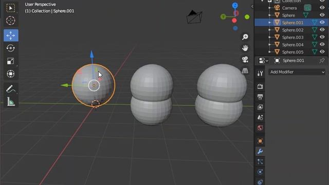 Boolean Modifier operations смотреть онлайн