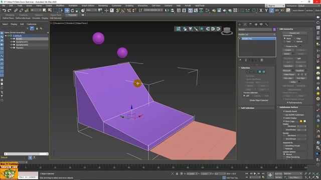 Video Course 3ds max Autodesk PolySnow: 020 Introduzione a Mass FX смотреть онлайн