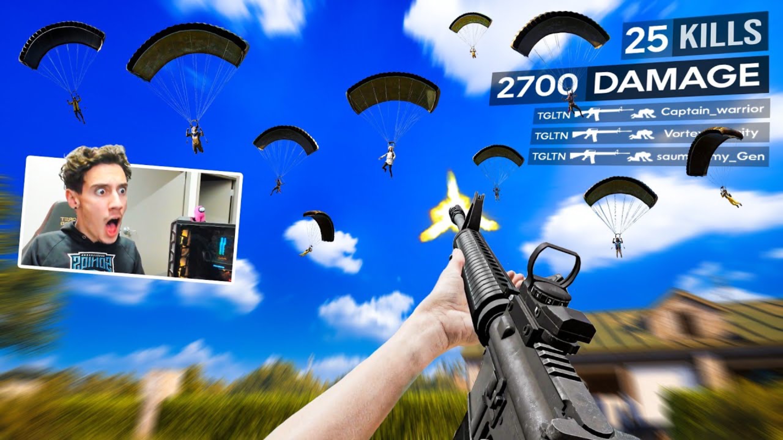 TGLTN Proves Why M16 Is The BEST Hot Drop Weapon In PUBG... *25 KILLS*