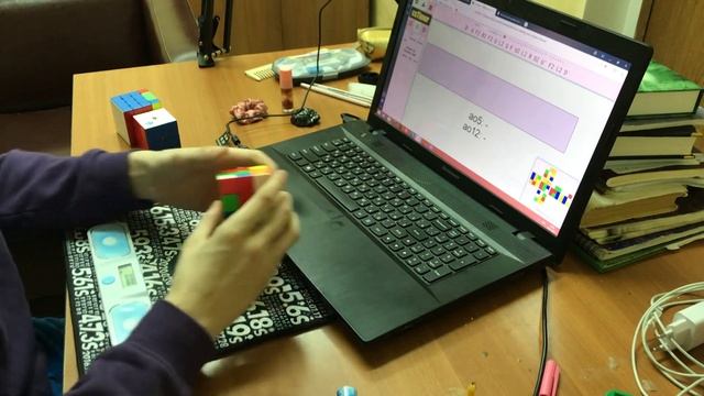 3.97s 3x3 Cube Solve! (First sub 4 on cam) смотреть онлайн