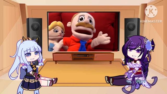 Raiden Shogun & Kamisato Ayaka React to SML Jeffy The Sketch Artist смотреть онлайн