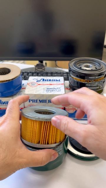 Фильтр масляный ЛИВНЫ Premier-05 Люкс-08 на ВАЗ сравнение с NF1405 РАСПИЛ 2 смотреть онлайн