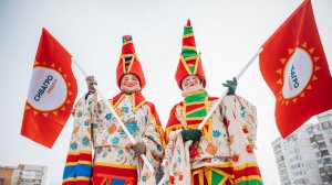 Ярко и весело проводили зиму в п. Светлый Томской области