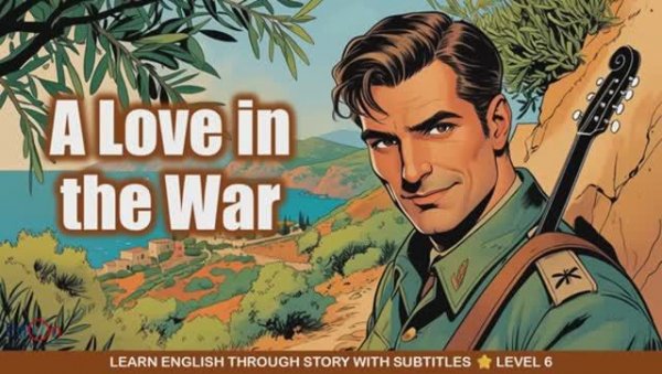 A Love in the War-Graded Reader Level 5  Learn English