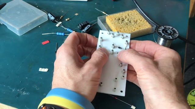 Building a valve/tube guitar amp from an N5X amp maker kit part 3 power supply turret board смотреть онлайн