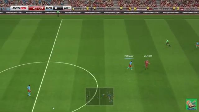 PES 2014 WC.  Uzbekistan - Austria