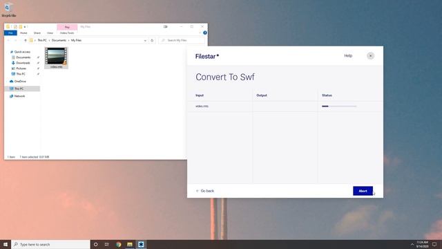 Convert MTS to SWF смотреть онлайн
