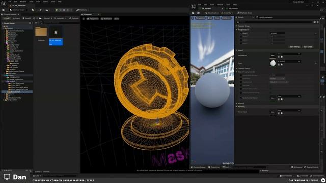 Overview of common material types (Unreal Engine) смотреть онлайн