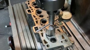 Обработка седла клапана ГБЦ после замены седел