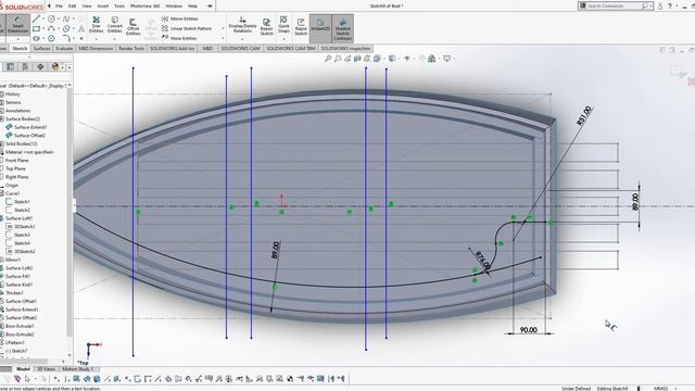 Exercise 13 : BOAT Design | SolidWorks tutorial | Tips & Tricks смотреть онлайн
