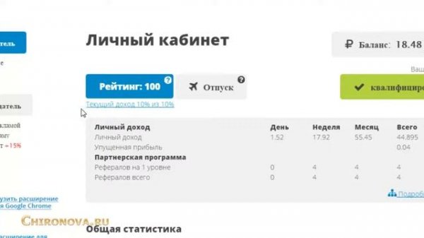 Surfearner — программа для автоматического заработка на просмотре рекламы  Chiro ru