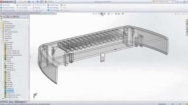 SolidWorks Plastics First Look