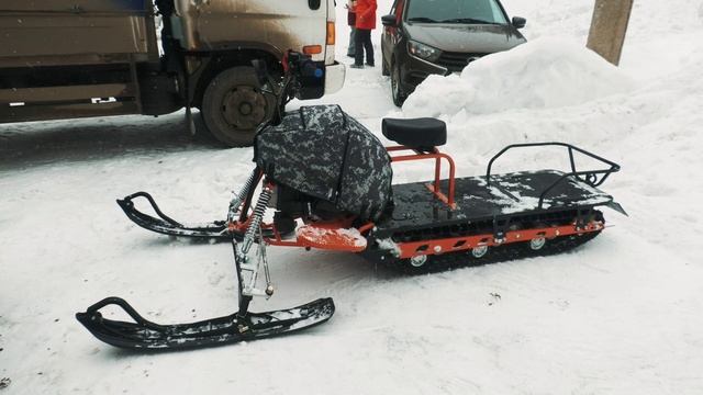 Мото-масленица. Часть 1. Буксировщик Сигма-4 (Ижтехмаш) на длинной базе 2828 мм. смотреть онлайн