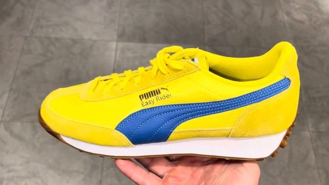 Puma Easy Rider Vintage Speed Yellow Bluemazing Shoes смотреть онлайн