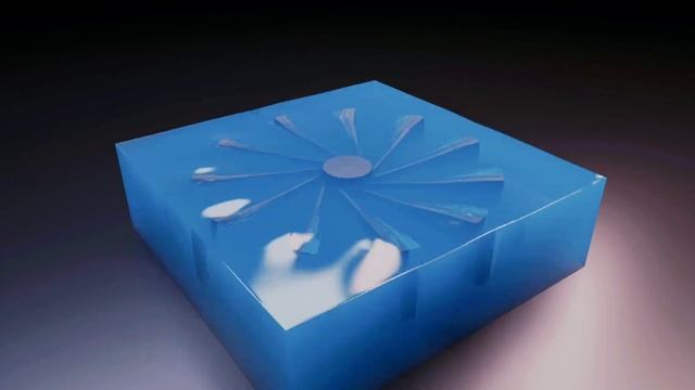 Flip Fluids addon - Blender - turbine смотреть онлайн