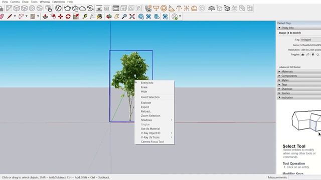 #HowTo: Create A Face-Me Tree In #SketchUp
