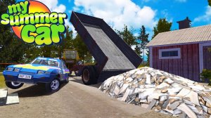 ПРОДАЖА ДРОВ ВО ВРЕМЯ РАЛЛИ - My Summer Car
