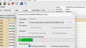 ПРОШИВКА ST-LINKом ПРИБОРОВ MUCAR BT200 и THINKCAR PRO