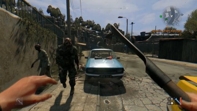 Dying Light учу зомбей летать как птицы, но они не очень хотят. смотреть онлайн