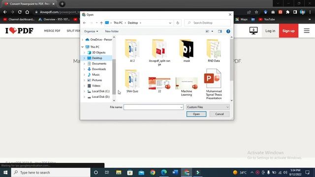 How to Convert Powerpoint to PDF File | ppt to pdf file смотреть онлайн