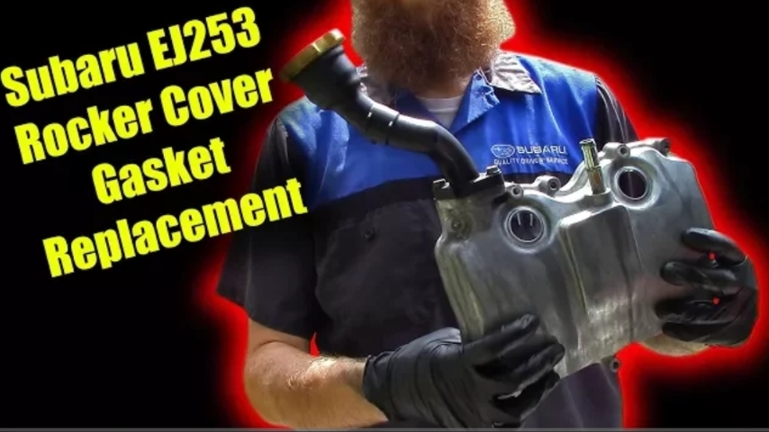 Замена прокладки клапанной крышки Subaru EJ253