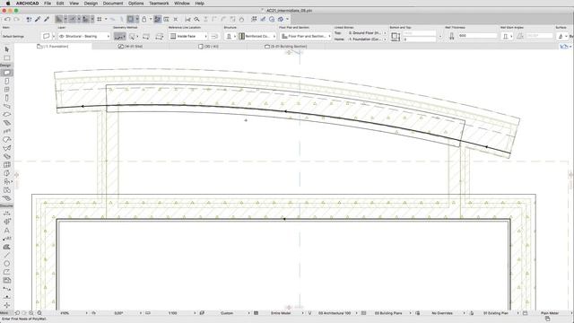 Strip and Pad Foundations - ARCHICAD Training Series 3 - 21/84 смотреть онлайн