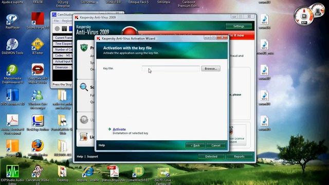tutorial ativando kaspersky 2009 8 0 0 357 смотреть онлайн