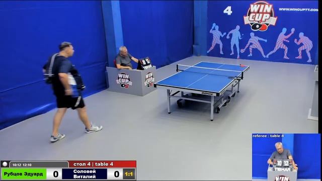 20:30 Рубцов Эдуард 3-1 Соловей Виталий стол 4 Юг-3 05.08.2020 смотреть онлайн