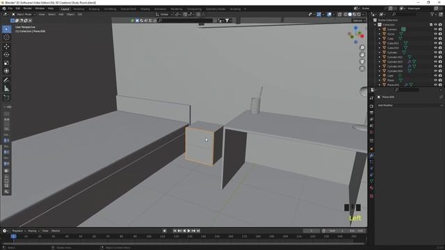 3d isomatic room Blender смотреть онлайн