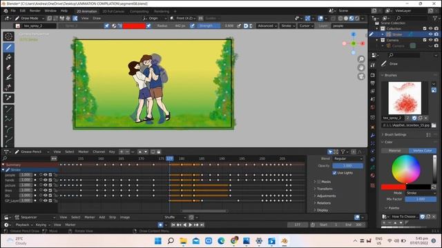Noise Modifier & Multiframe in Blender 3.1 смотреть онлайн