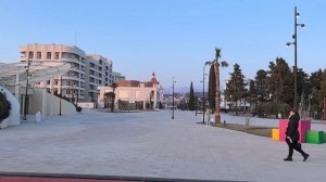 Прогулка до Олимпийского парка.Красивый закат на море.