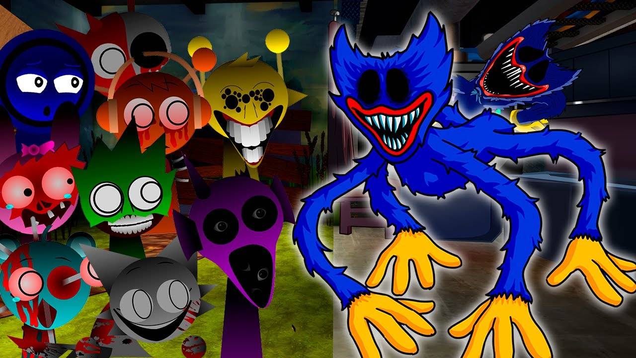 ХОРРОР СПУНКИ ПРОТИВ ХАГГИ ВАГГИ БАТЛ В СТИЛЕ FRIDAY NIGHT FUNKIN' смотреть онлайн