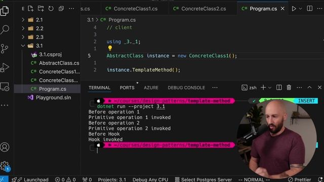 Dometrain - Design Patterns in C# Template Method 2024 смотреть онлайн