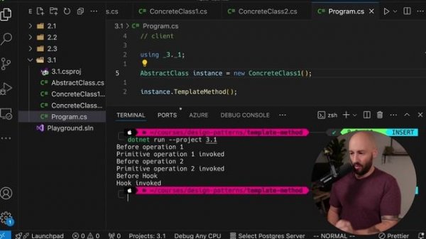 Dometrain - Design Patterns in C# Template Method 2024