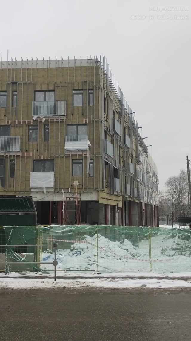 ЖК «КИНОКВАРТАЛ» в Королёве. Стройка март 2025 смотреть онлайн