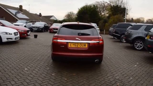 EY62OUW Jaguar XF D SPORT SPORTBRAKE 2.2l BEADLES LAND ROVER SOUTHEND смотреть онлайн