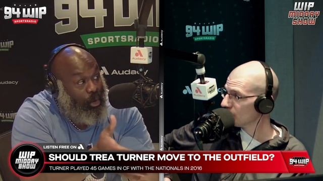 Phillies Should Move Trea Turner To The Outfield When He Returns | WIP Midday Show смотреть онлайн