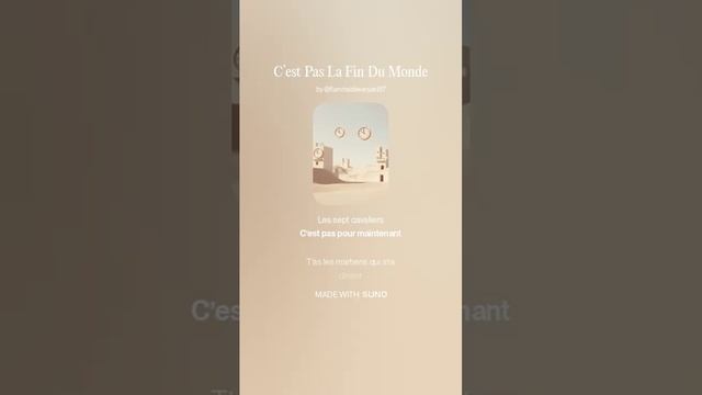 C’est Pas La Fin Du Monde смотреть онлайн