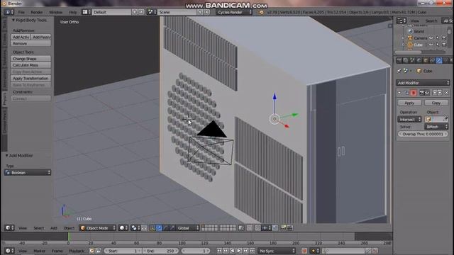 Blender l How to create CPU in Blender l Timelapse Tutorial смотреть онлайн