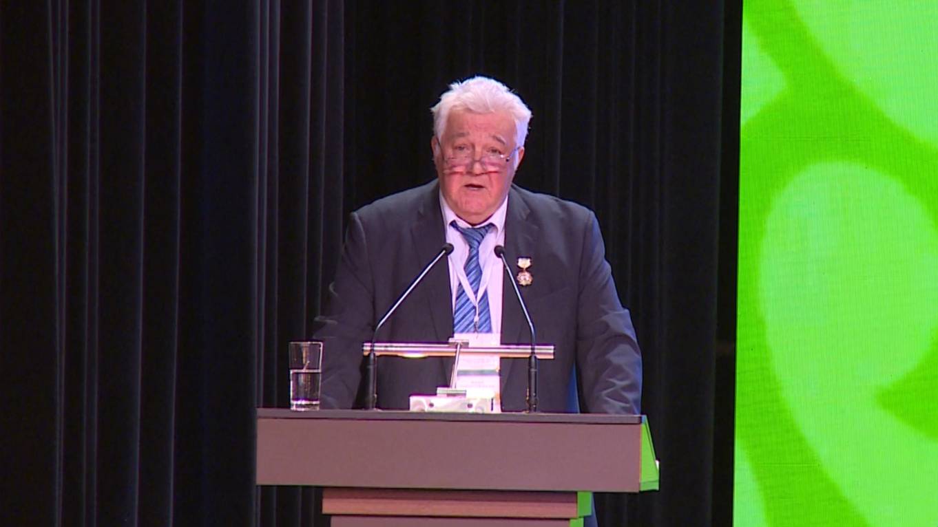 Оренбург өлкәсенең  «Мишәр» җаваплылыгы чикләнгән җәмгыяте директоры Газинур Яһудинның чыгышы