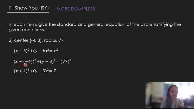 PreCalculus Lesson 3 Circles: Equation given center and radius of the circle (Part 1) смотреть онлайн