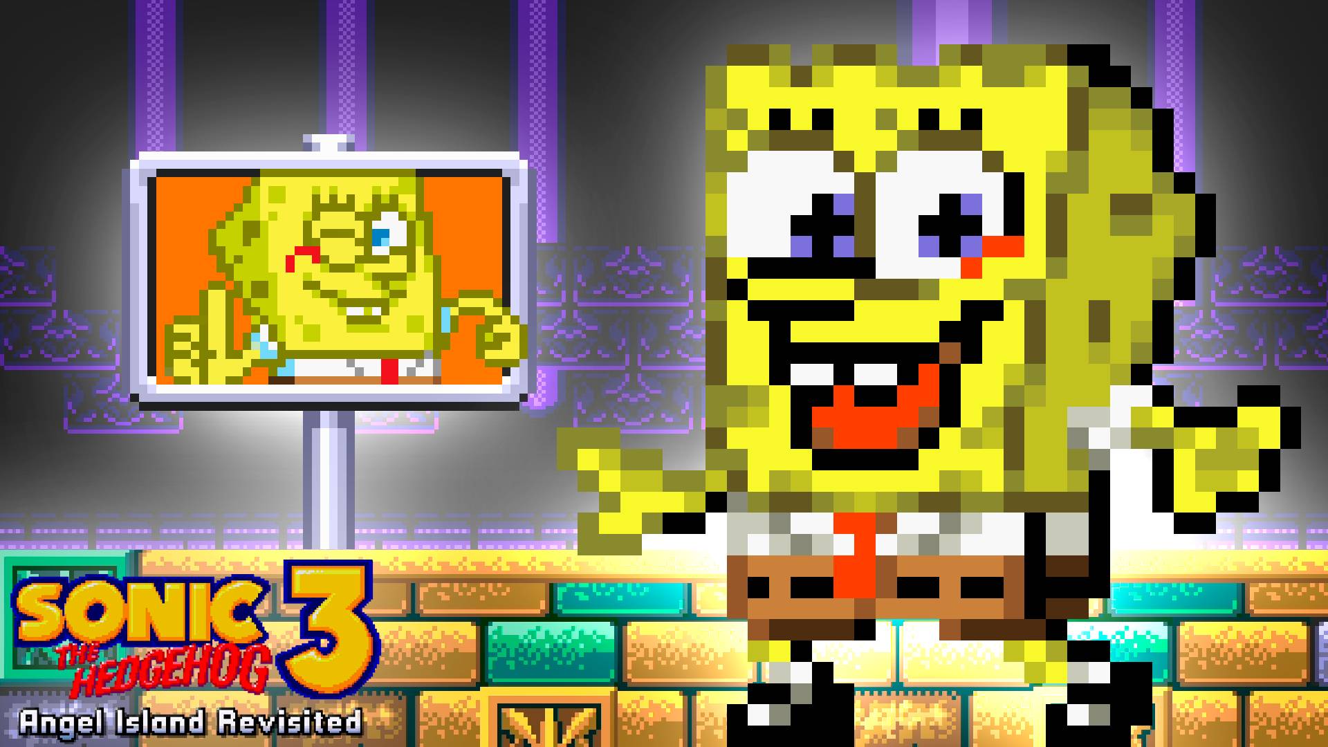 ГУБКА БОБ В СОНИК 3 A.I.R ► Мод на Sonic 3 A.I.R смотреть онлайн