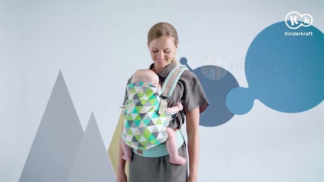 Kinderkraft MILO/NINO ergonomic carrier up to 20 kg смотреть онлайн